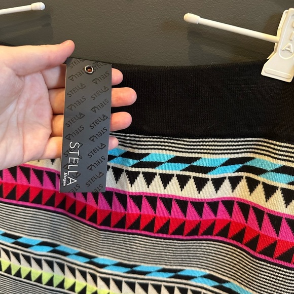 Stella Colorful Skirt | Stretchy Waistband | Sz 14 - Picture 4 of 6